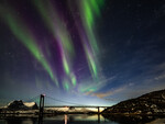 Nordlys over Efjorden