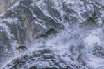 Vinterstorm i fjellet