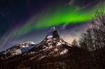 Nordlysnatt under Stetinden