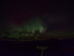 Nordlys over Langsua Nasjonalpark
