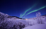 Nordlyset spiller opp