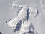 Engel i snø