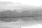 Tåkemorgen over Egstadtjernet 