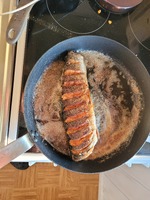 Ørretmiddag.