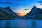 Etter solefall i Jotunheimen