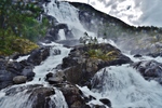 Stor foss i Hardanger