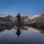 Fjellmann og breen