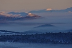 Dovre i januar og ettermiddagssol.