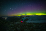 Nordlys over Jostedalsbreen