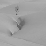Snøformasjoner på fjellet