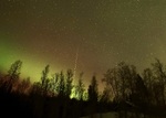 Geminidene og nordlyset