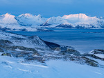 Januarlys på Aunfjellet