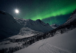 Aurora`s dance above Strynefjellet
