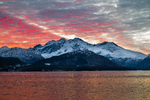 Solnedgang over Jønshornet