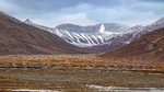 Adventdalen på Svalbard.