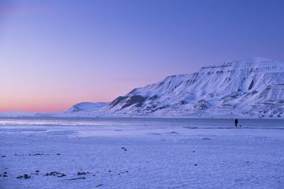 Artisk solnedgang